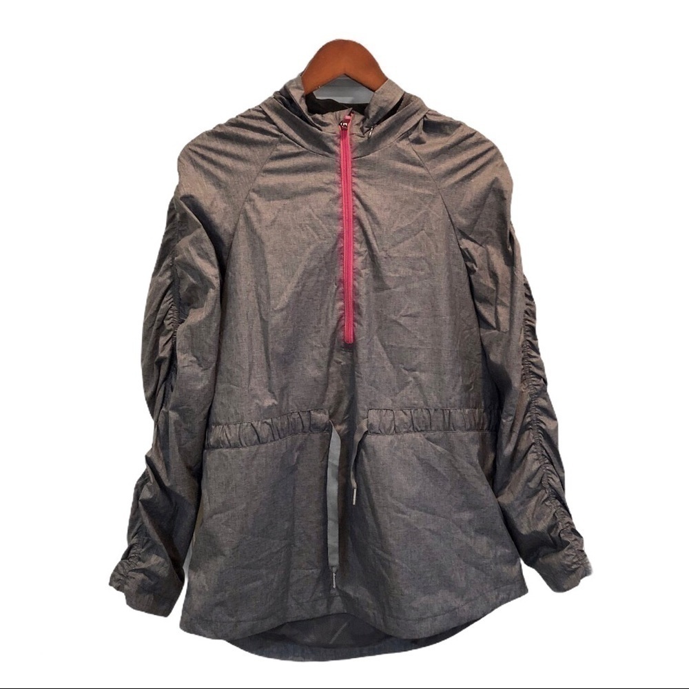 Fabletics Reflective Danielle Jacket, Grey, Large - image 2